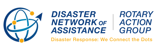 Disaster Network of Assistance Rotary Action Group (DNA RAG) logo