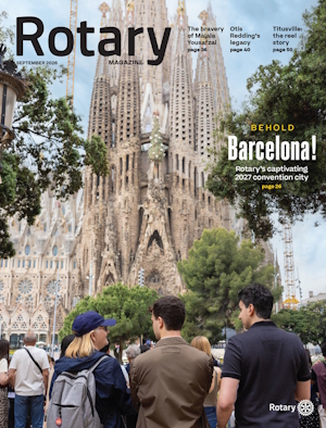 September Rotary magazine